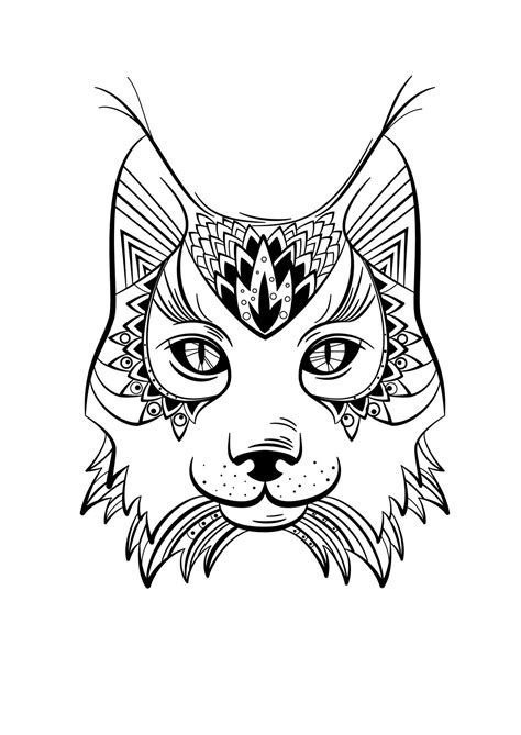 13 Réaliste Coloriage Mandala Animal Images - COLORIAGE