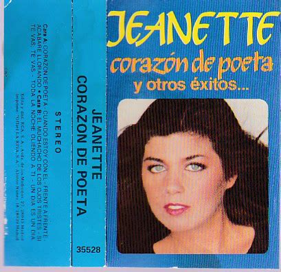 Jeanette - Corazón De Poeta (1985, Cassette) | Discogs