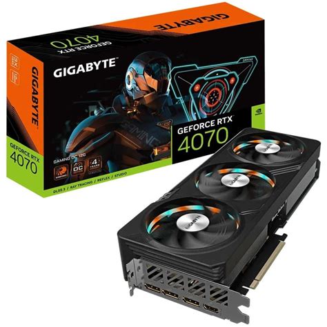 GIGABYTE GeForce RTX 4070 GAMING OC 12GB GDDR6X - Graphics Card - White ...