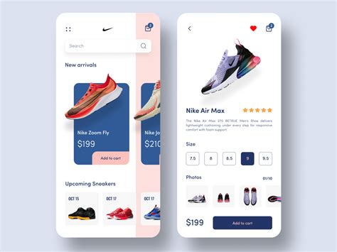 Nike Shoe App by Aravind Little Jack on Dribbble