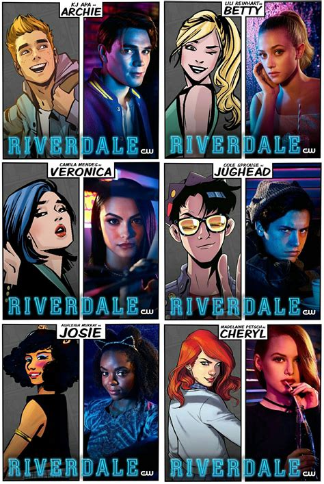 Riverdale vs Archie Comics | Riverdale comics, Riverdale characters, Riverdale archie