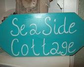 Items similar to Shabby chic Beach decor seaside cottage sign,Beach bedroom decor,wall decor ...