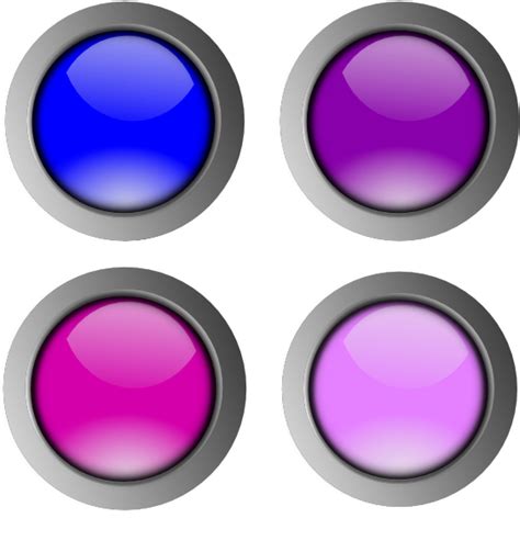 Round Buttons Clip Art at Clker.com - vector clip art online, royalty free & public domain