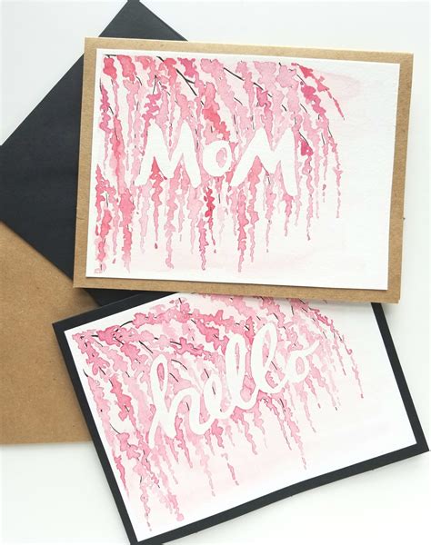 Watercolor Mother's Day Card Tutorial by Joanne Groff