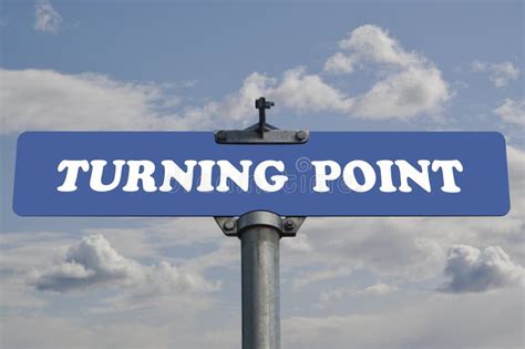 Turning point road sign stock image. Image of white, residium - 25825577