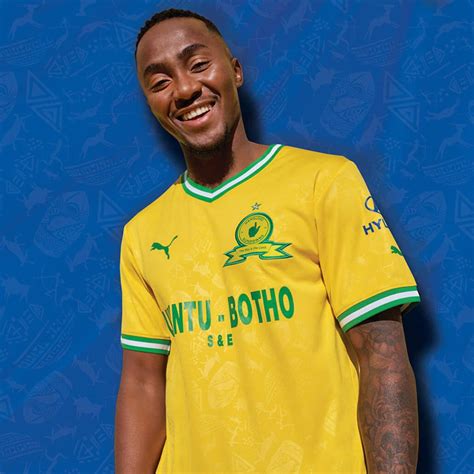 New Mamelodi Sundowns Kits 2023/24 Home & Away Shirt