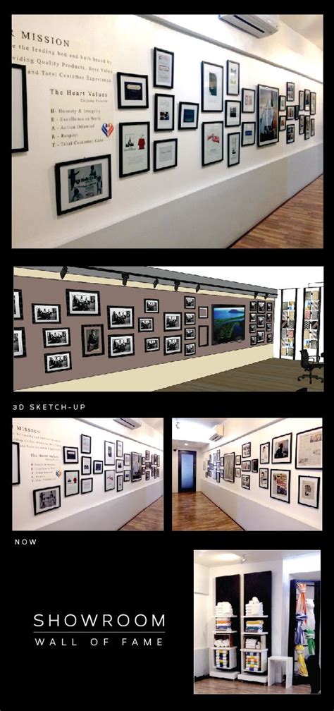 Check out my @Behance project: "WALL OF FAME"… | Office wall design, Wall of fame, Wall showcase ...