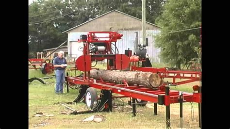 Cook's SA3230 Entry Level Hydraulic Sawmill Part 1 - YouTube