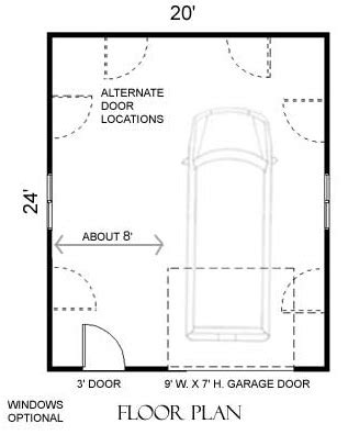 How To Draw A Garage Door On A Floor Plan – Flooring Guide by Cinvex