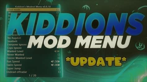 Gta 5 Online Mod Menu PC | Kiddions Mod Menu | Undetected - YouTube