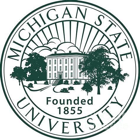 MSU Logo Photograph by Ellen Stanton