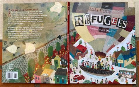 Momo celebrating time to read: Refugees by Brian Bilston illustrated by José Sanabria