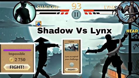 Shadow Vs Lynx || Shadow fight 2 || Shadow vs lynx Can i Win 🥷? || # ...