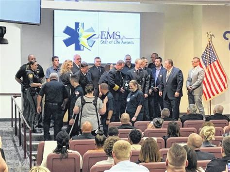 Eaton Fire/EMS awarded Star of Life Award - The Register Herald