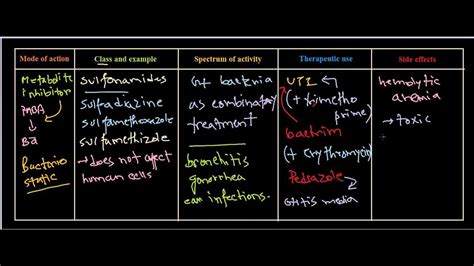 Sulfonamides antibiotics - YouTube