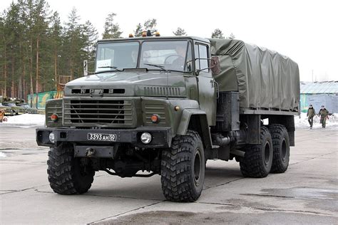 KrAZ-260 - Wikipedia | Army vehicles, Expedition truck, Armored truck