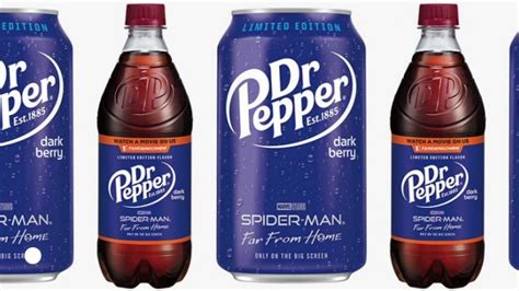 Dr Pepper releasing first new flavor in years for Spider-Man: Far From Home - ABC13 Houston