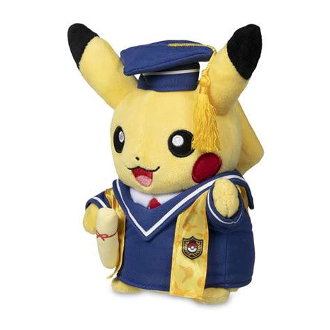 Pikachu Celebrations: Graduate Pikachu Poké Plush - 8 In. | Pokémon Center Canada Official Site