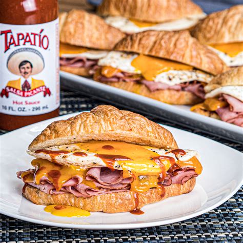 Ham, Egg & Cheese Croissant Sandwich – FlavorMade