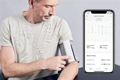 Withings - BPM Connect - Tensiómetro inteligente Wi-Fi - Blanco/Gris