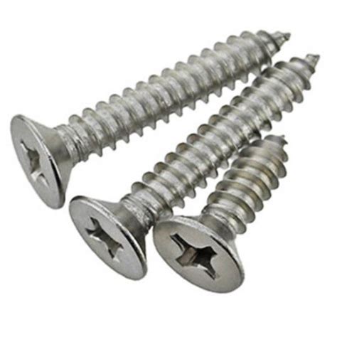 Stainless Metal Screw Flat Head #6 x 3/8 up to 1-1/2 inches | Shopee Philippines