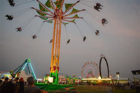 2023 Monroe County Fair midway captured