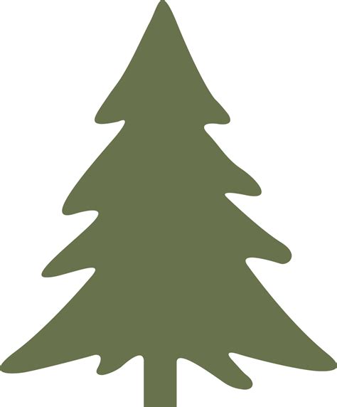 Pine Tree Svg Cut File - Christmas Tree Geogebra Clipart - Full Size Clipart (#3791655) - PinClipart