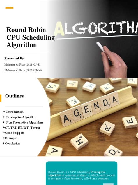 Round Robin Algorithm | PDF | Scheduling (Computing) | Concurrent Computing