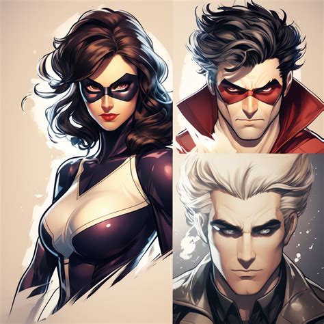 Draw you into amazing superhero comic cartoon characters by MOTABBIR ...