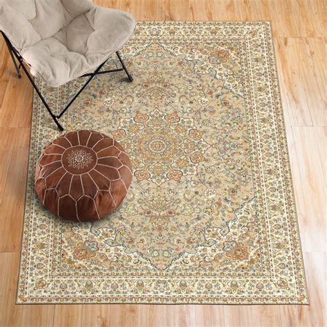 Kenya Beige Washable Rug