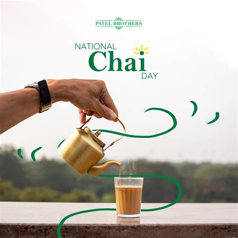 National Chai Day | Social media design graphics, Social media, Tea brands