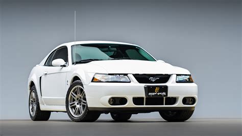 Download Car White Car Coupé Muscle Car Vehicle Ford Mustang SVT Cobra HD Wallpaper