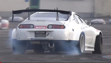 700HP Toyota Supra 2JZ-GTE Single Turbo! - Drifting Exhibition! - Turbo ...