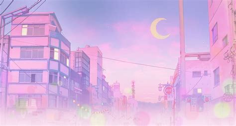 Anime Pink Aesthetic, pastel pink anime pc HD wallpaper | Pxfuel