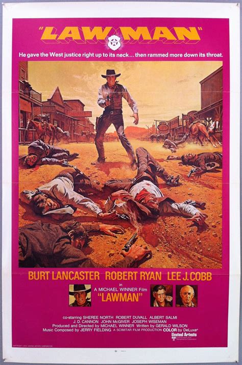 Law Man | Robert ryan, Robert duvall, Movie posters