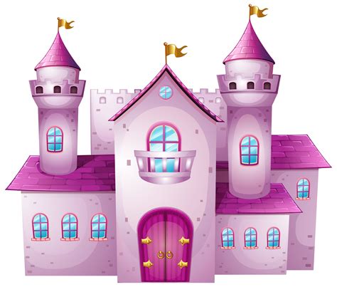 Disney Castle Clipart - Purple Playset Toy