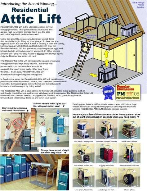 11 diy attic lift pulley system plans for garage – Artofit