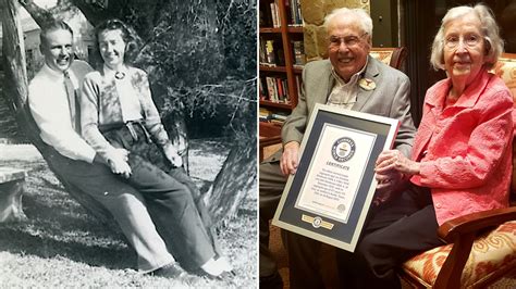 The world’s oldest living couple, John and Charlotte Henderson, celebrates 80 years of marriage ...