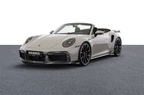 The Brabus 820 Porsche 911 Turbo S Cabriolet: An Open-Top Experience ...