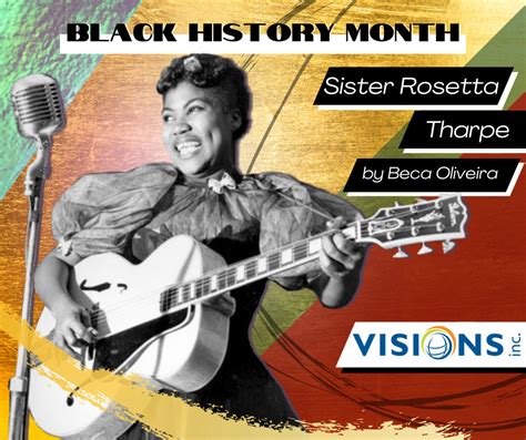 Rock ‘n’ Roll Was Invented by a Queer Black Woman by Beca Oliveira - VISIONS Inc.