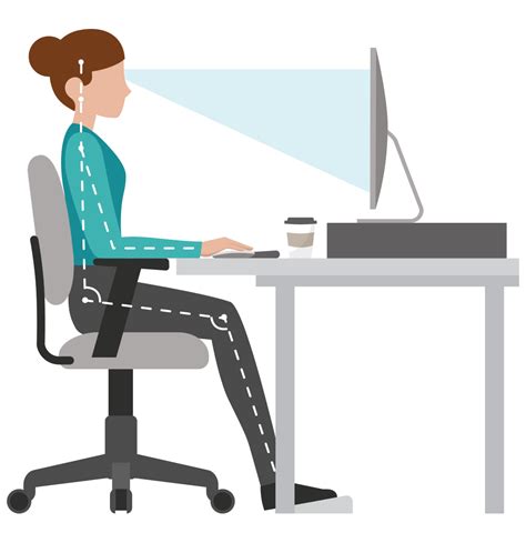 Desk posture image | Chandler Physical Therapy