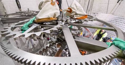 Jeff Bezos Shares Video Of A Giant Clock Being Built Inside