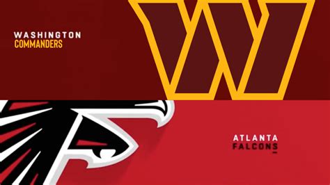 Washington Commanders Vs Atlanta Falcons 2025 Schedule - Elsy Norean