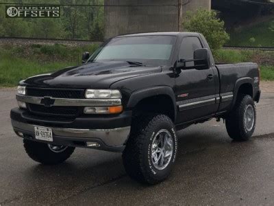 2000 Chevrolet Silverado 2500 with 18x12 -44 Fuel Hostage and 325/65R18 BFGoodrich All Terrain ...