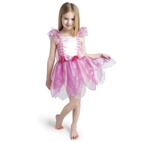 Northlight Pink Flower Fairy Princess Girl's Dress Halloween Children's ...