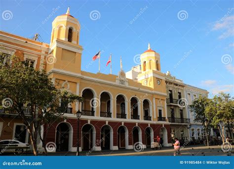 San Juan City Hall editorial stock image. Image of historic - 91985484