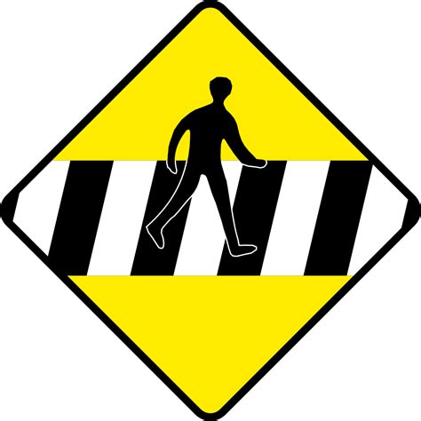 File:Ireland road sign - Pedestrian Crossing 2.svg - Wikimedia Commons