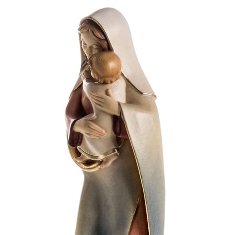 Our Lady of Hope wooden statue painted | online sales on HOLYART.com