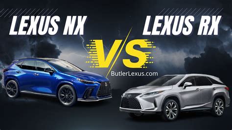 Lexus NX vs Lexus RX – What’s the difference between these 2 luxury SUVs | Butler Lexus