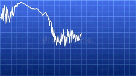 Bar Graph and Line Graph Repeating Rise and Fall. Stock Footage - Video ...